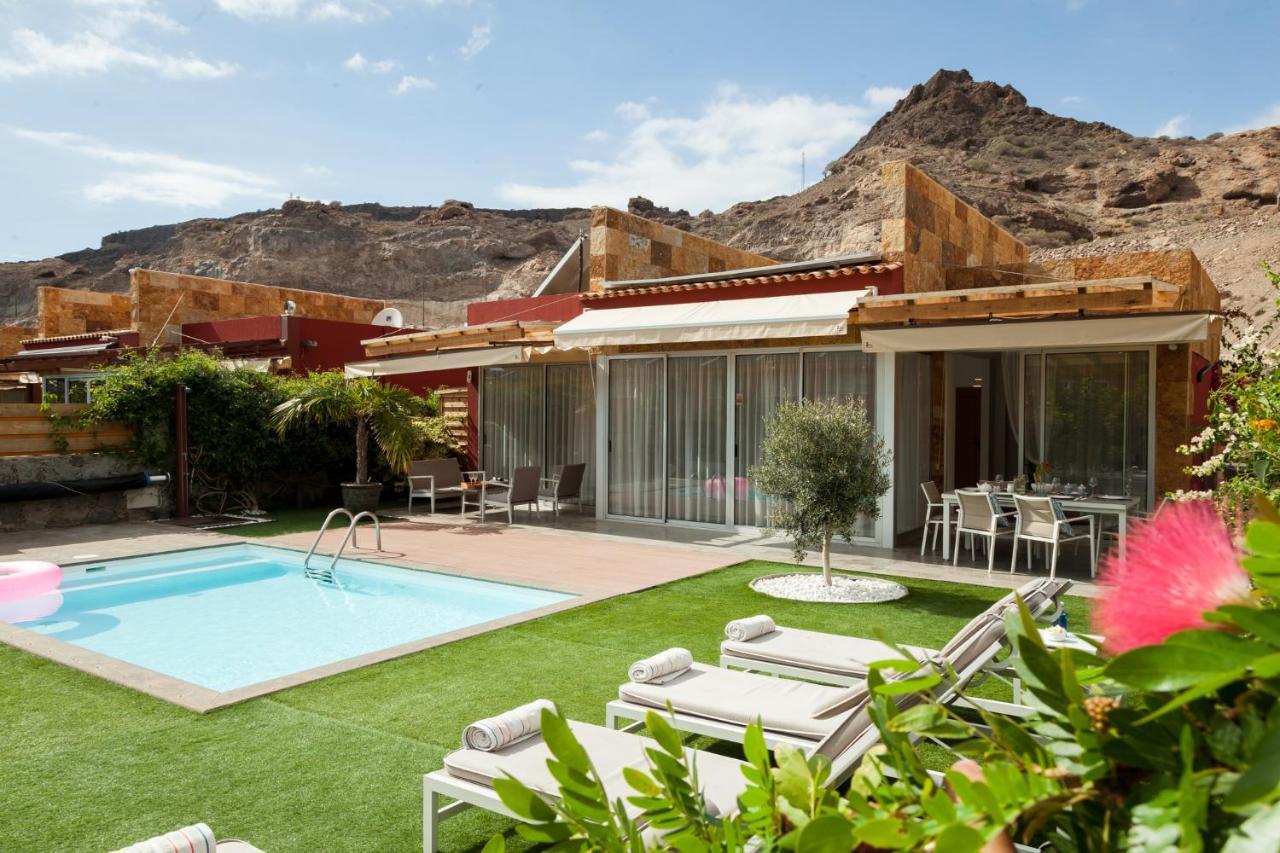 Elle Ocean Villa Gran Canaria Heated Pool Wifi Amadores Εξωτερικό φωτογραφία