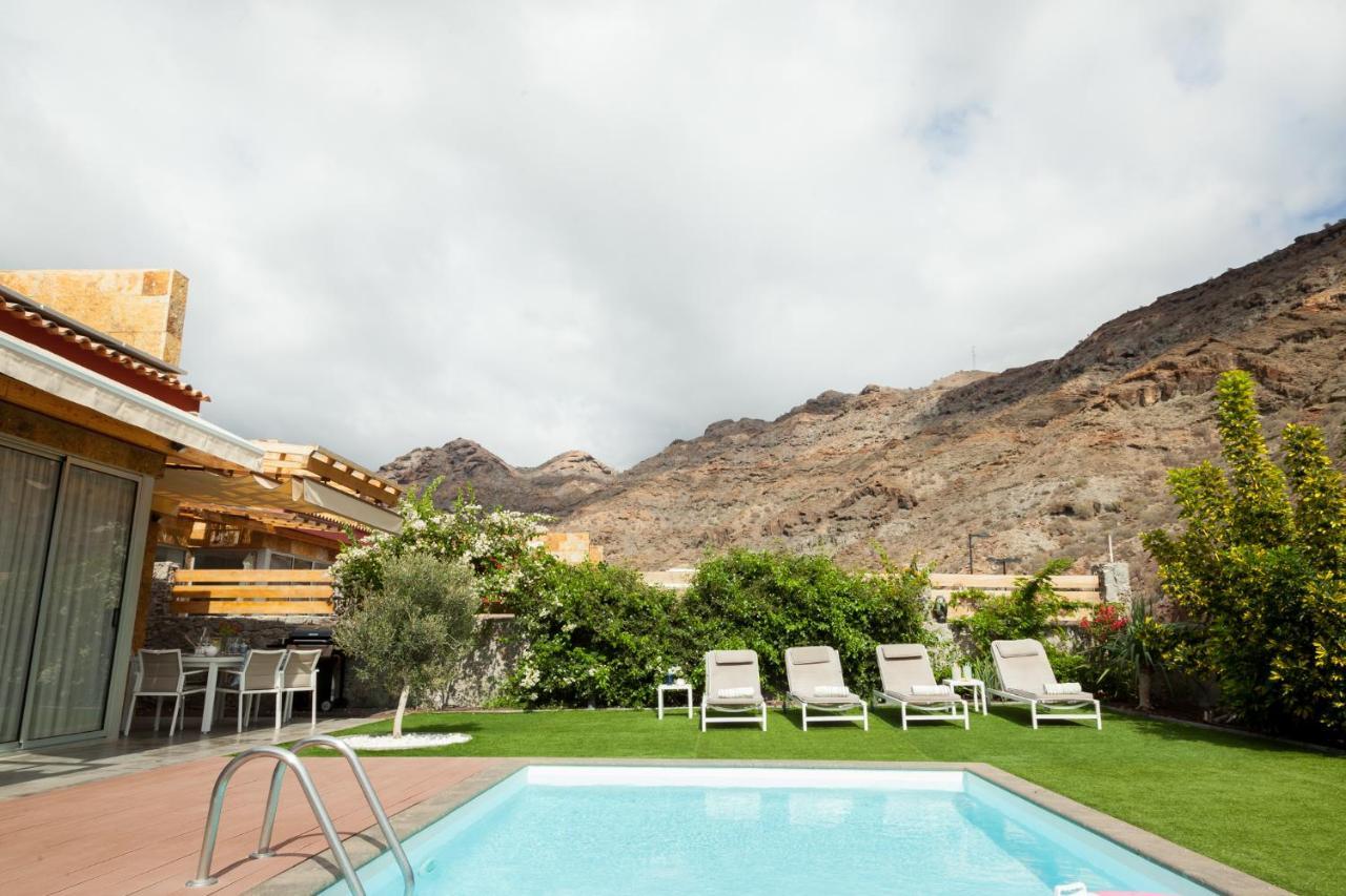 Elle Ocean Villa Gran Canaria Heated Pool Wifi Amadores Εξωτερικό φωτογραφία